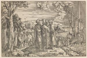 Jesus preaching from the ship