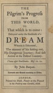 The pilgrim's progress from this world, to that which is to come