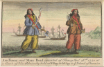 Ann Bonny and Mary Read convicted of Piracy Novr. 28th 1720