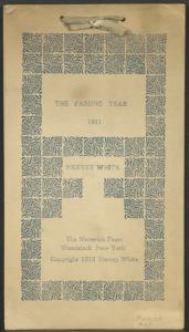 The passing year 1911
