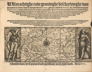 UUarachtighe ende grondighe beschryvinghe van het groot en gout-rijck coningrijck van Guiana, gelegen zijnde in America, by noorden de groote river Orelliana ... 