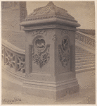 Newel at base of Bethesda Terrace staircase