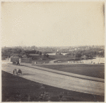 Carriages on Central Park road