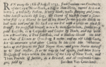 Runaway notice for Andrew Saxon