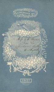 The Atlantic souvenir; a Christmas and New Year's offering