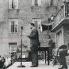 Robert C. Weaver speaking at the dedication of the University Homes housing project in Atlanta, Georgia, 1937