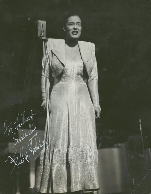 Billie Holiday Onstage