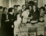 W.C. Handy's 66th birthday party