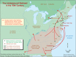 The underground railroad in the 18th century