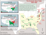The domestic slave trade, 1820-1829