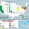 Foreign-born population from Haiti, by state, 2000