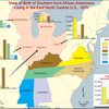 State of birth of Southern-born African Americans living in the East North Central U.S., 1870