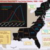Africans deported to the United States, 1626-1822