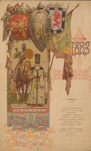 Banquet Menus from czarist Russia