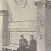 Two men on a bench in Dinamo metro station