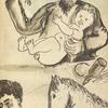 Illustration by Shterenberg for the story Lyubka Kazak = Lyubka the Cossack