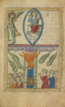 Bible, Apocalypse, with gloss