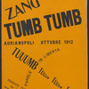 Zang Tumb Tumb: Adrianopoli ottobre 1912