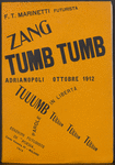 Zang Tumb Tumb: Adrianopoli ottobre 1912