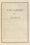 Les jardins de Marly
