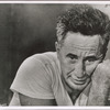 Elia Kazan leaning on his left hand.