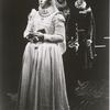 Stephanie Gordon and unidentified actors in the state production Mary Stuart.