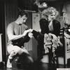 Jordon Mott and Jennifer Jason Leigh in the stage production Sunshine.