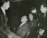 Robert E. Sherwood, S. N. Behrman, Sidney Howard, Elmer Rice and Maxwell Anderson.