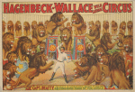 Hagenbeck-Wallace circus poster