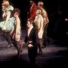 Joel Grey and cast in the stage production Cabaret