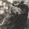 Anna May Wong holding baby koala