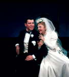 Robert Preston and Mary Martin in the stage production I Do, I Do