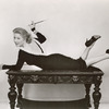 Publicity photo of Greer Garson in the stage production Auntie Mame