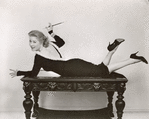 Publicity photo of Greer Garson in the stage production Auntie Mame
