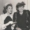 Greer Garson and unidentified woman