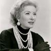 Publicity photo of Greer Garson in the stage production Auntie Mame