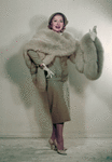 Publicity photo of Greer Garson in the stage production Auntie Mame