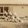 Unidentified members exercising