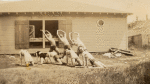 Unidentified members exercising