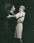 Harry Guardino and Angela Lansbury in the stage production Anyone Can Whistle