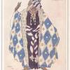 Aquarelle de Léon Bakst pour le costume des Augures du Martyre de Saint Sebastien