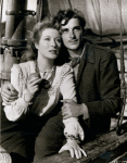 Greer Garson and Richard Hart in th emotion picture Desire Me