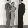 Publicity photo of Robert Taylor, Mary Carlisle, and Frank Melton in the motion picture Merry Andrew aka Handy Andy
