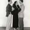 Publicity photo of Robert Taylor, Peggy Wood, and Frank Melton in the motion picture Merry Andrew aka Handy Andy