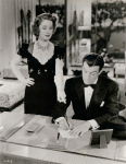 Norma Shearer and Robert Taylor in the motion picture Her Cardboard Lover