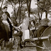 Robert Taylor, Deborah Kerr, and unidentified actor in the motion picture Quo Vadis