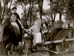 Robert Taylor, Deborah Kerr, and unidentified actor in the motion picture Quo Vadis