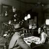 Behind-the-scenes photo of Robert Taylor in the motion picture Society Doctor