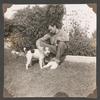 Buddy Ebsen with dog