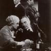 Bradford Dillman, Jason Robards,Jr., Florence Eldridge, and Fredric March in the stage production Long Day's Journey into Night